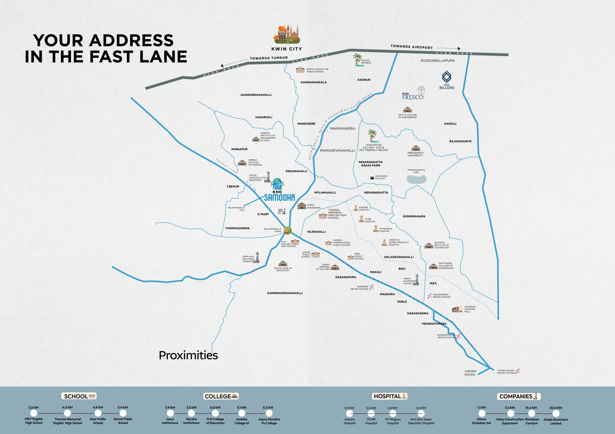 Featured Image of KNS Samooha Location Map