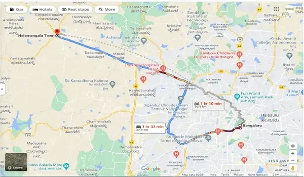 Featured Image of How Much Distance Is From Bangalore To Nelamangala