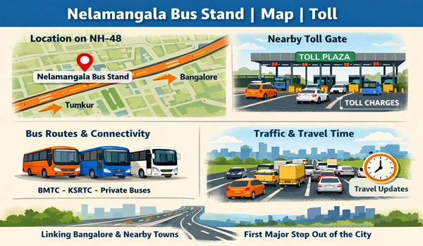Featured Image of Nelamangala Bus Stand Map Toll