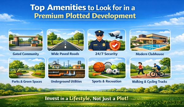 Featured Image of Top Amenities To Look For In A Premium Plotted Development